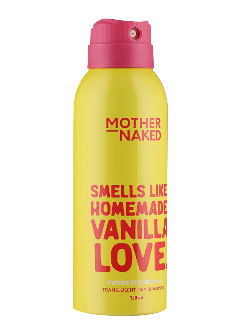 Mother Naked Dry Shampoo Spray | Smells Like Homemade Vanilla | Vanilla Scent | Adds Volume & Texture | No White Residue | For All Hair Types - Image 2